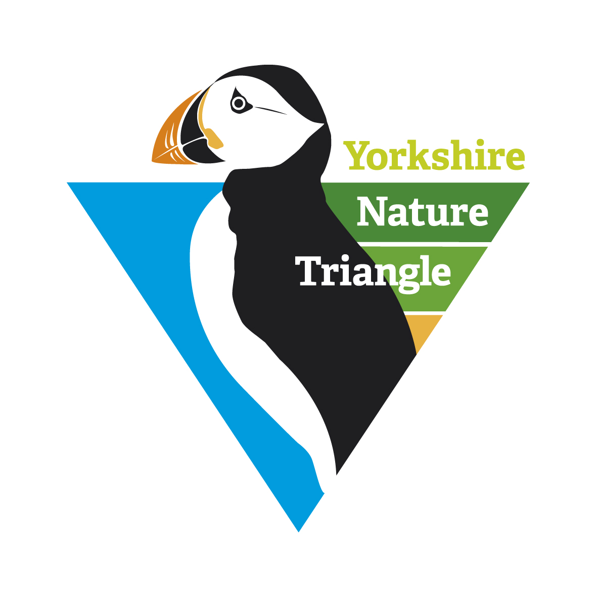 Nature triangle logo